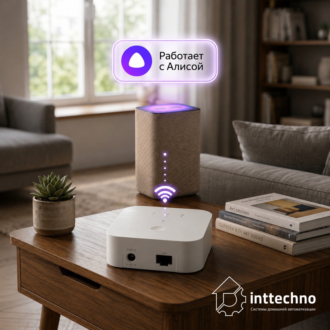 Интеграция Inttechno с Алисой: умный дом под управлением вашим голосом