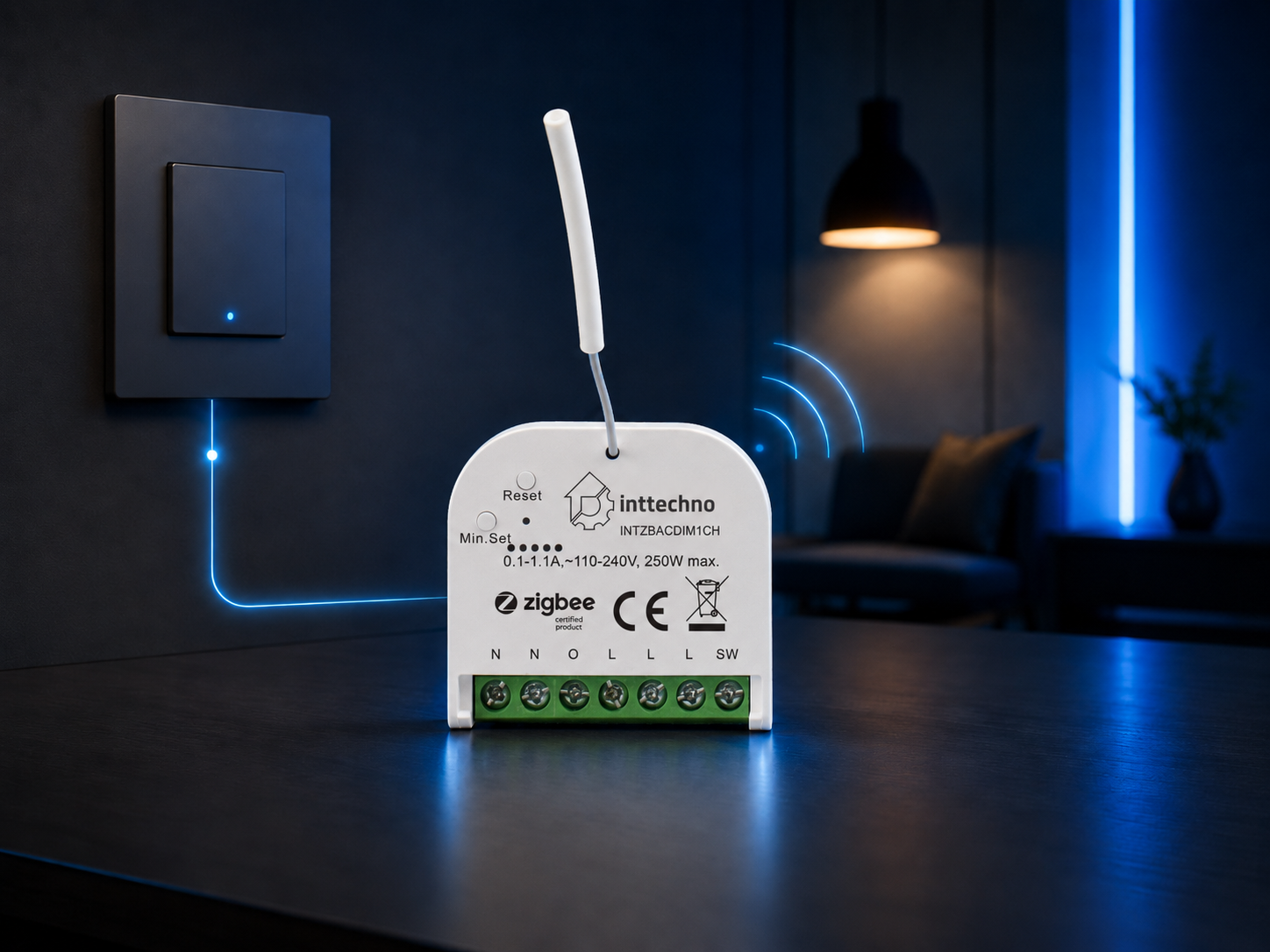 Как подключить умный модуль Zigbee, которому не нужен ноль?